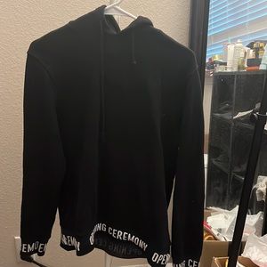Opening ceremony black hoodie